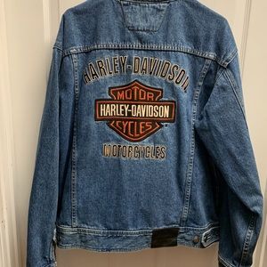 XL Harley Davidson denim jacket
